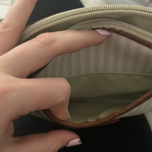 Vintage Fendi Striped Cosmetic Pouch - Picture 3 of 6